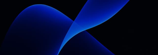 Blue waves abstract background